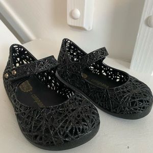 Mini Melissa + Campana Velcro Jelly Shoes